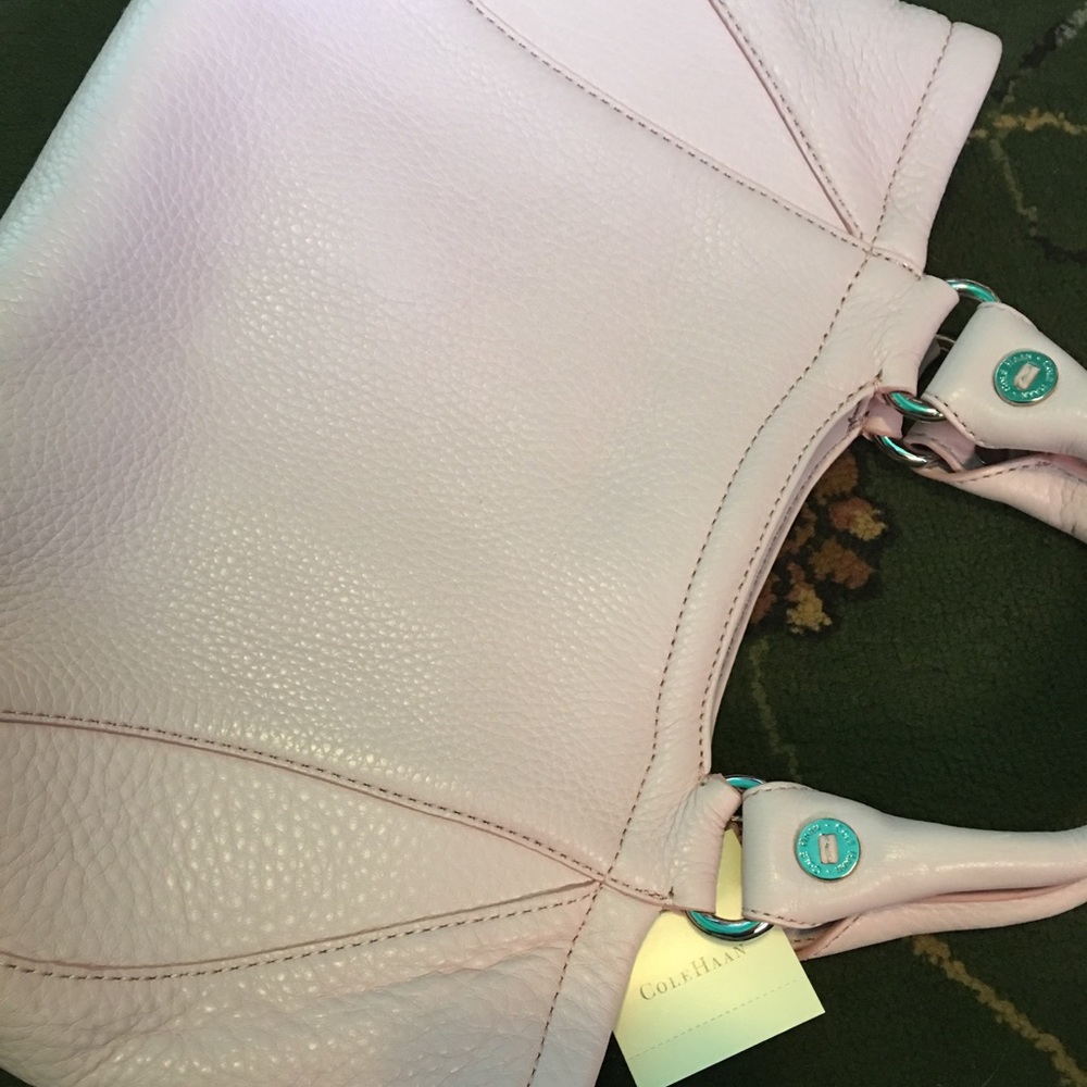 Pink handbag